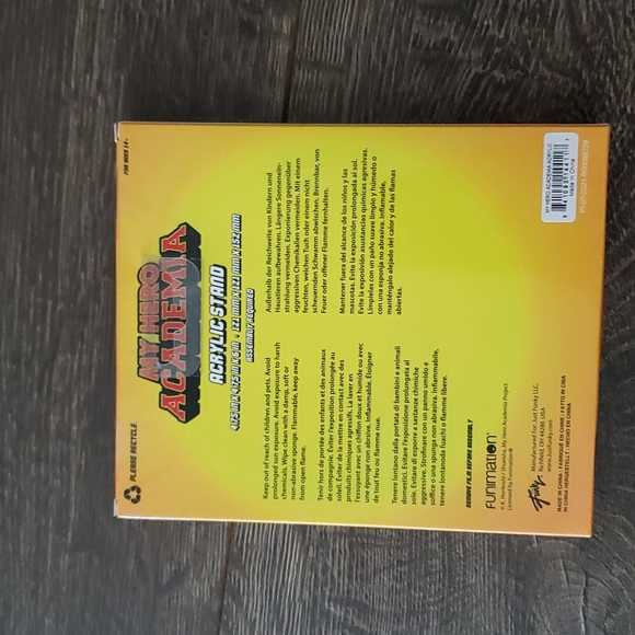 💛 My Hero Academia Acrylic Desk Stand - Anime Brand New in Box - Picture 3 of 4